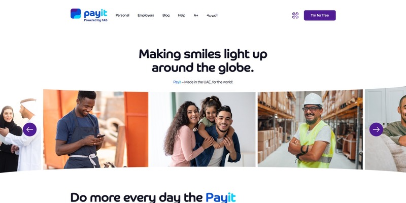 Screenshot of Project Seven - A Nuxt.js Application for Payit